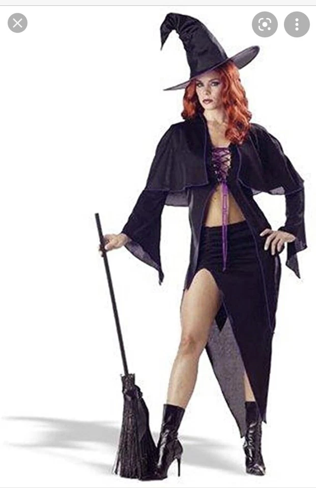 Совершенно новый Spellbound ведьма готический костюм для взрослых - Изображение 1 из 2