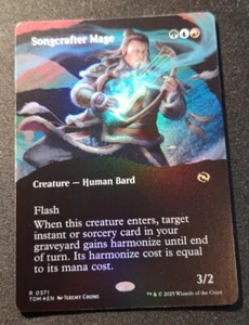Songcrafter Mage - Foil - Borderless - TDM - MTG - EN - NM - 0371 - Picture 1 of 1