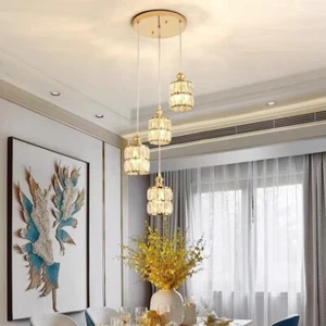 Kitchen Pendant Light Hotel Lamp Home Chandelier Lighting Crystal Ceiling Lights - Picture 1 of 4