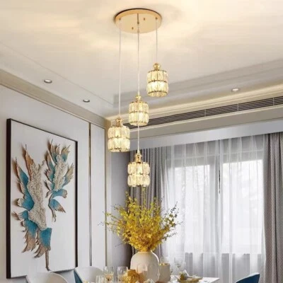 Kitchen Pendant Light Hotel Lamp Home Chandelier Lighting Crystal Ceiling Lights - Image 1 of 4