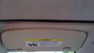 2008 - 2015 Smart Fortwo Sun Visor LH Driver Side Gray OEM 4518100310C24A - Picture 1 of 2