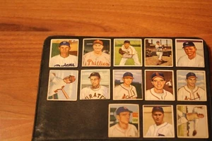 13 diff. 1950 Bowman Baseball Cards, Mostly VG/ex Condition - Picture 1 of 2