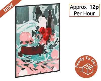 500w Smart Picture Panel Abstract Art App Control Thermostat Infrared Heater - Image 1 of 4