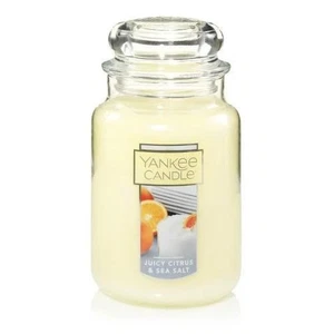Yankee Candle Large Jar Juicy Citrus Sea Salt 623g Free Shipping - Picture 1 of 1
