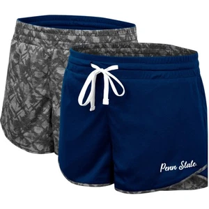 Women's Colosseum Navy/Charcoal Penn State Nittany Lions Fun Stuff Reversible - Picture 1 of 4