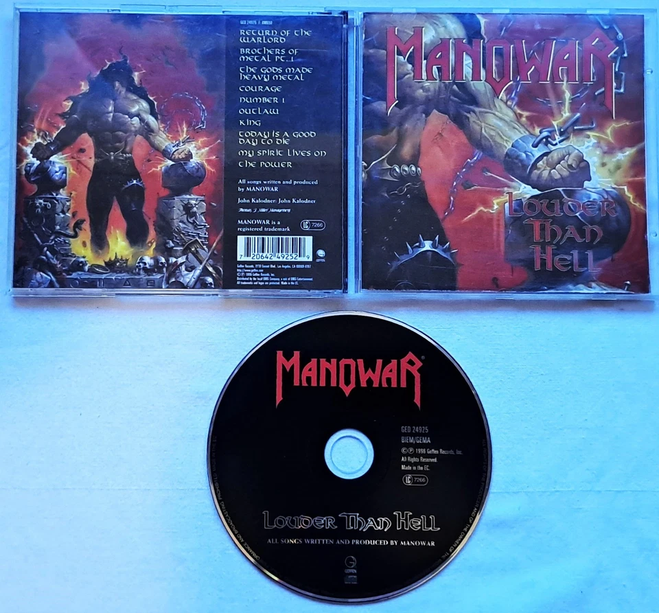 Manowar Louder Than Hell Running Wild Accept HammerFall Virgin Steele - Bild 1 von 1