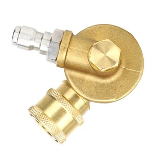 Adjustable High Pressure Washer Nozzle 7 Levels 240 Degree Tip 1/4 Inch Quick - Picture 1 of 12