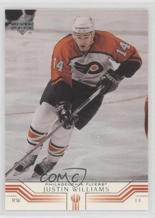 2001-02 Upper Deck Justin Williams #129 - Image 1 of 2