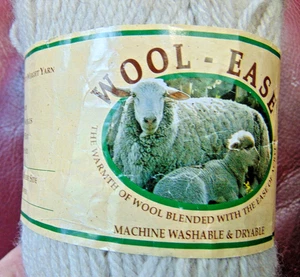 Wool-Ease Lion Brand Acrylic & Wool Blend 4-ply Yarn Natural Heather 3 oz New - Picture 1 of 4