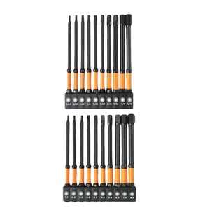 High Efficiency For Impact Driver Compatible Hex Bit Collection of 20pieces - Picture 1 of 36