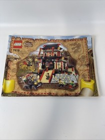 Lego Orient Expedition Dragon Fortress 7419 Instruction Manual ONLY