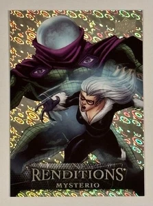2024 Upper Deck Marvel Renditions Spider-Man Tombstone Mysterio 21/35 Black Cat - Picture 1 of 3
