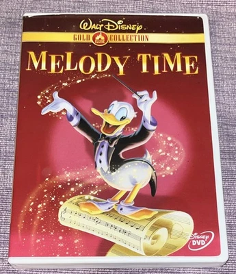 Melody Time DVD (1948) 7 Walt Disney Musical Cartoons Donald Duck/Bumble Boogie - Image 1 of 3