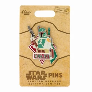 Disney Parks 2023 Star Wars Kopfgeldjäger Boba Fett LR Pin - Bild 1 von 2