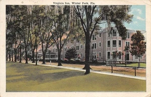 #K1580 WINTERPARK, FL.     POSTKARTE, VIRGINIA INN - Bild 1 von 2
