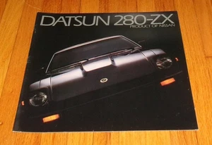 Catálogo de folleto de ventas de lujo original 1983 Datsun 280-ZX 280ZX Turbo 2+2 GL - Imagen 1 de 2