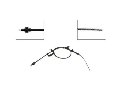 Cable de freno de estacionamiento trasero derecho Dorman 64463NJWH 2007 para Kia Rio 2006-2008 Foto 1 de 2