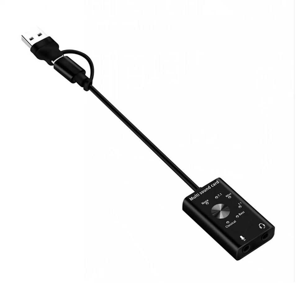 Scheda Audio Esterna Adattatore per Microfono Stereo USB 2.0 Tipo C Convert5536 - Image 1 of 1