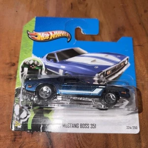 Hotwheels 🔥 71‘ Mustang Boss 351 Blau 😊 HW Showroom 2013 - Bild 1 von 3
