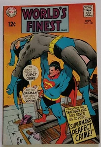 ¡LOS MEJORES CÓMICS DEL MUNDO #180 (1968) CON EL CRIMEN PERFECTO DE SUPERMAN! NEAL ADAMS - Imagen 1 de 12