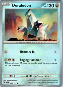 Duraludon Pokeball Pattern 069/131 SV: Prismatic Evolutions Common - NM - Picture 1 of 2