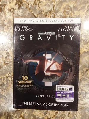 Gravity (DVD) Sandra Bullock Widescreen, George Clooney NEW & SEALED! - Image 1 of 2