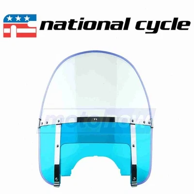 National Cycle Beaded Heavy Duty Windshield for 2004-2007 Harley Davidson re Foto 1 de 4