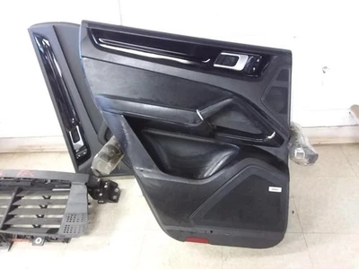 2022 PORSCHE CAYENNE Driver Left Side Rear Interior Trim Panel Black OEM - Image 1 of 4