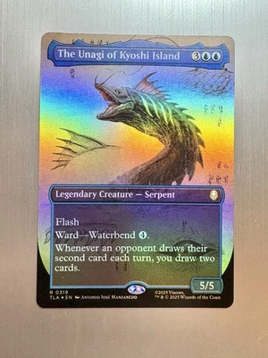 The Unagi Of Kyoshi Island 319 -MTG Avatar: The Last Airbender - Borderless FOIL - Image 1 of 2
