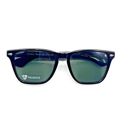 Gafas de sol American Optical HUDSON marco negro lentes verdes polarizadas 57-19-145 Foto 1 de 4