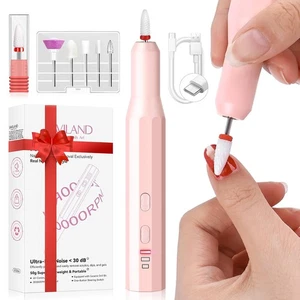 Kit de Taladro de Uñas Inalámbrico SAVILAND: Ultra Bajo Ruido 20000RPM Recargable Rosa  - Imagen 1 de 7