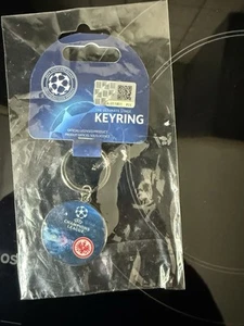Eintracht Frankfurt Schlüsselanhänger UCL Champions League ORIGINAL - Maße 40mm - Bild 1 von 2