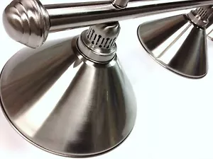 Large QUALITY Pool Snooker Billiard Table Light Brushed with 4 x Brushed Shades - Picture 1 of 12