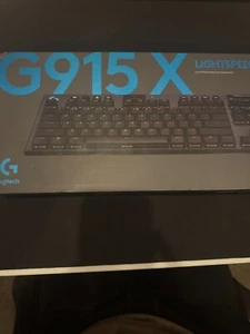 (RRP $350) Logitech G915 X LIGHTSPEED TKL Low-Profile Wireless Gaming Keyboard - Picture 1 of 5