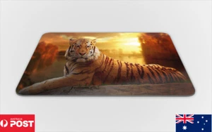 MOUSE PAD DESK MAT ANTI-SLIP|COOL TIGER BY THE SUNSET - Bild 1 von 3