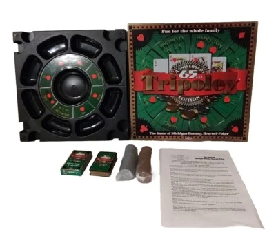 Cadaco Tripoley 65th Edition 1997 Michigan Rummy Hearts Poker No. 260 - Image 1 of 4