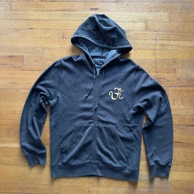 Sudadera con Capucha Lucky Brand Cremallera Completa Om Símbolo Gráfico De Colección Inspirada Pequeña Foto 1 de 4