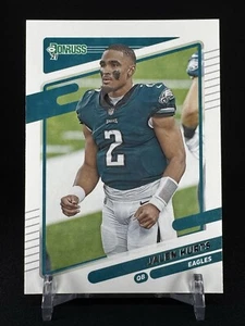2021 Panini Donruss Jalen Hurts No Helmet Variation #108 Philadelphia Eagles - Picture 1 of 2