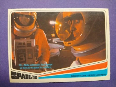 Tarjeta coleccionable Space 1999 #40 Donruss 1976 hallazgo raro ver descripción para más detalles M Foto 1 de 2