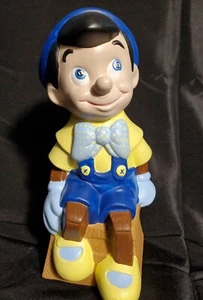 Statuina porcellana ceramica Pinocchio vintage statuina 9-1/2” - Foto 1 di 12