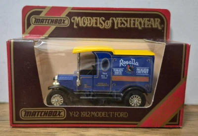 Y 12 1912 Ford Model T Rosella  Models of Yesteryear Matchbox in J Box - Bild 1 von 2