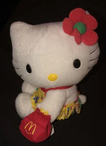 Traje de baño Sanrio Hello Kitty exclusivo de McDonald's vacaciones de verano 1999" felpa de 8 - Imagen 1 de 11