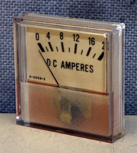 Emico Inc. 56-DAA-020 DC Amperes Battery Charger Meter New - Picture 1 of 4