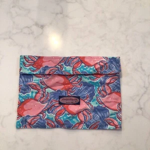 Vineyard Vines Bathing Suit Pouch Crab Design - Picture 1 of 2