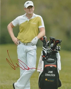 JAIME DONALDSON SIGNED AUTO'D 8X10 PHOTO POSTER PGA TOUR EUROPE EURO RYDER CUP B - Picture 1 of 1