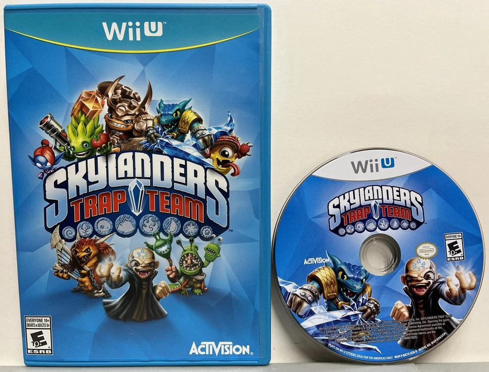 Skylanders Trap Team Wii U Video Game Disc Only Nintendo System Activision New - Image 1 of 4