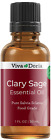 Viva Doria 100% Pure Clary Sage Essential Oil, Undiluted, Food Grade, 1 Fl Oz