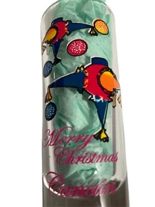 Cancun Tall Shot Glass Merry Christmas Vacation Souvenir Party EUC! - Picture 1 of 9