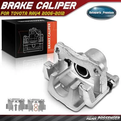 Disc Brake Caliper w/ Bracket for Toyota RAV4 2006-2012 Rear Right Passenger RH - Imagem 1 de 4