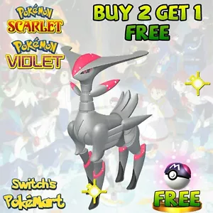 ✨ Shiny Legendary Pokemon Shiny Iron Leaves ✨ Perfect Ivs Size XXXL Master Ball✨ - Picture 1 of 1